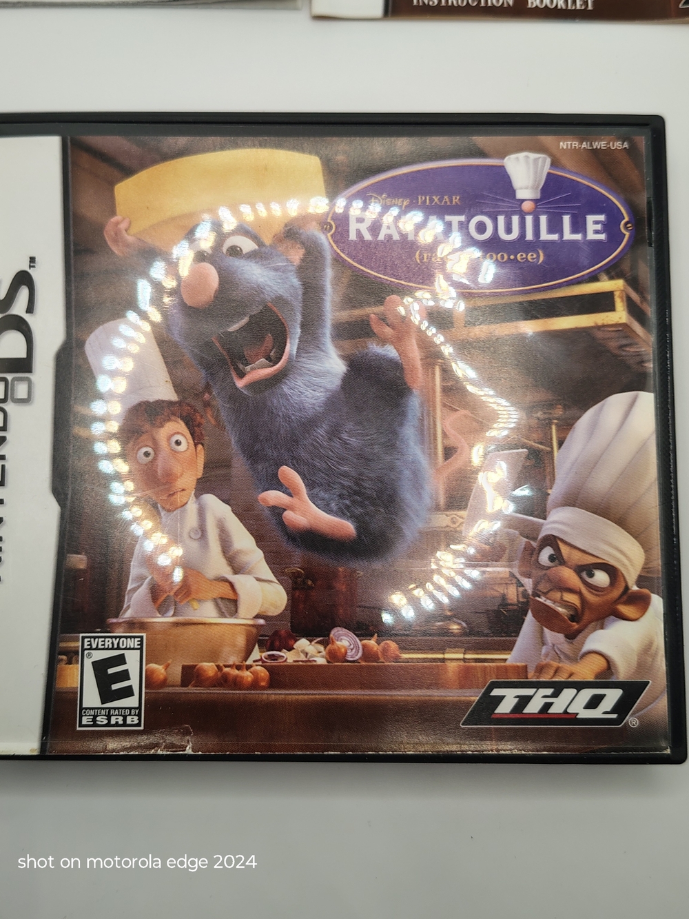 Nintendo DS Ratatouille Game CIB Tested & Working